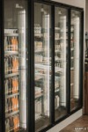 Sample glass-door reach-in cooler (illustrative)